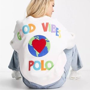 Polo Ralph Lauren Top Polo Good Vibes Love Earth